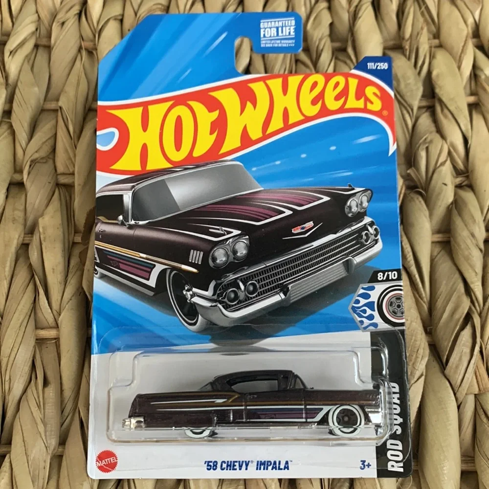 1958 Chevy Impala Hot Wheels Chevrolet 1950s 50s HotWheels Purple Car 2025 New